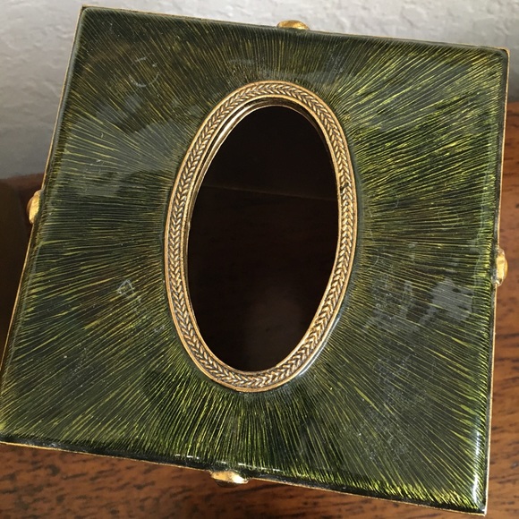 Mike & Ally Vintage Tiger Eye Bath Accessory Set - Picture 4 of 10